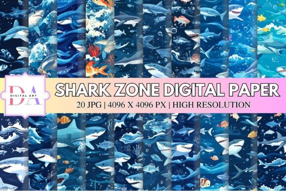 Shark Zone Digital Paper: A Deep Dive into Underwater Creativity